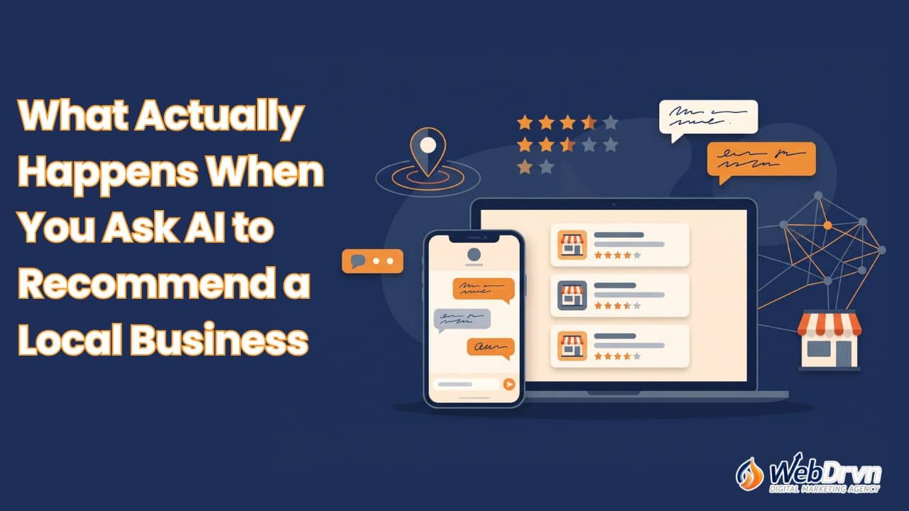 What Actually Happens When You Ask AI to Recommend a Local Business